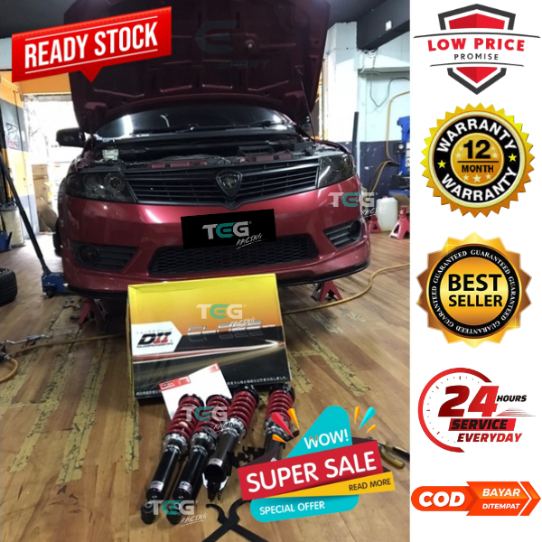 Proton Preve DII Adjustable Suspension Set Serviceable Hi Low Body Shift Shopee Malaysia