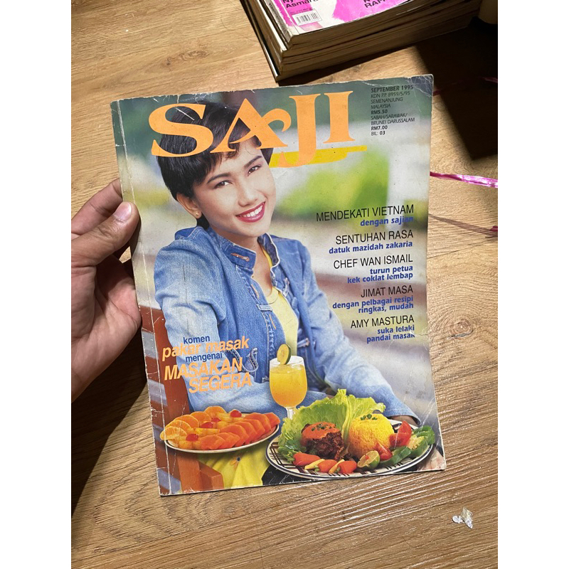 majalah lama “RASA” , “SAJI” (buku resipi masakan) | Shopee Malaysia