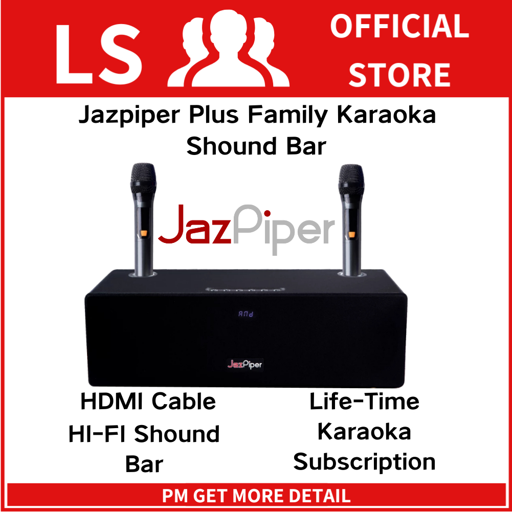 New Jazpiper Plus Karaoke Sound Bar KTV Amplifier Speaker Homebased