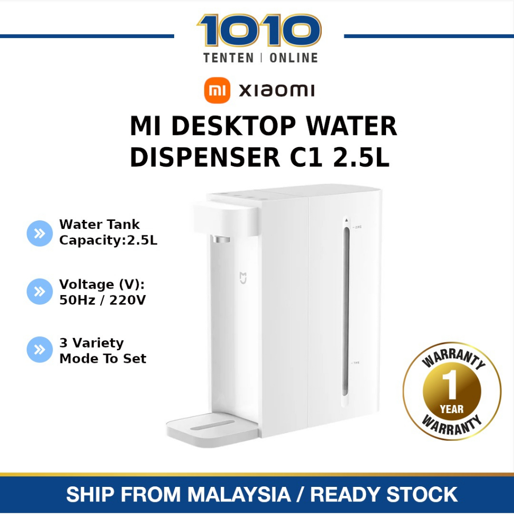 XIAOMI Mijia Water Dispenser C1 S2202 (Hot) / 3L (Hot & Cold) [Instant