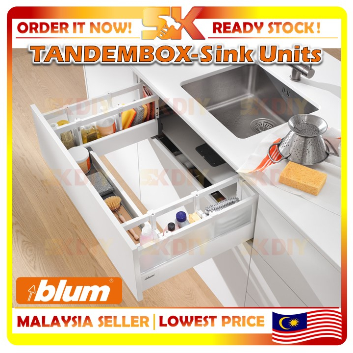 🇲🇾 100 Original BLUM Tandembox Sink Unit Blumotion TBX SU1 SU3 SU4