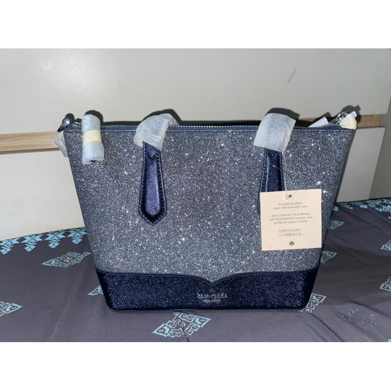 Lola glitter online tote