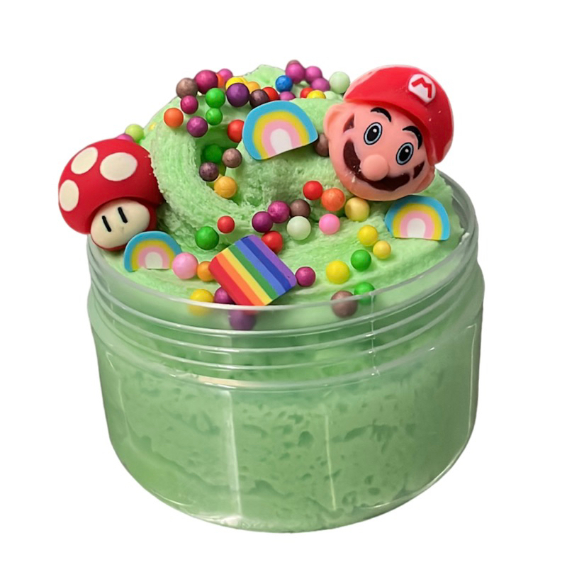 Super Mario Garden Slime (snow butter) Shopee Malaysia
