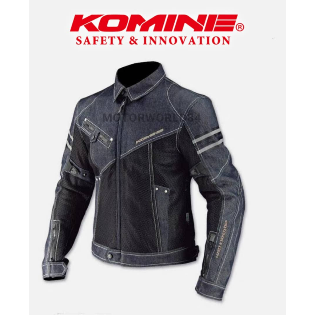 RIDING GEAR WIND PROCTECTOR JK006 KOMINE MOTORCYCLE RIDING JACKET LADY ...