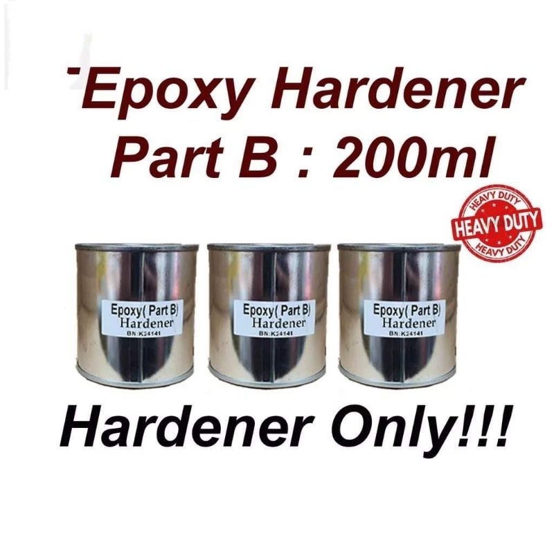 Epoxy Hardener Part B only | Shopee Malaysia