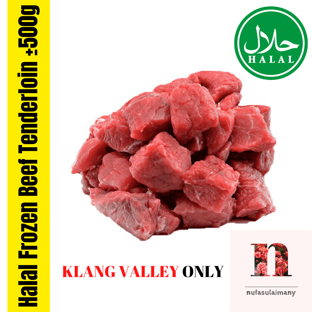 Frozen Halal Slaughtered Daging Import Halal Beef Tenderloin Daging