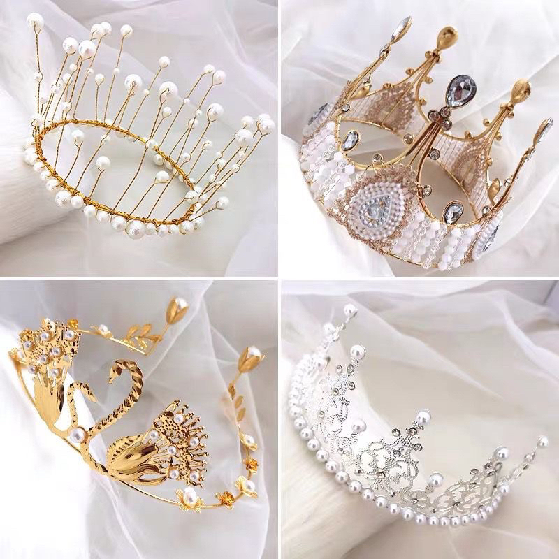 Crystal Rhinestones Wedding Tiara For Bridal Wedding Princess