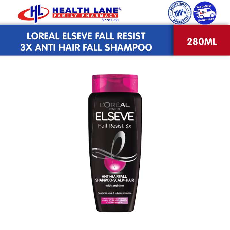 Loreal Elseve Fall Resist Anti Hair Fall Shampoo (280ml) Shopee Malaysia