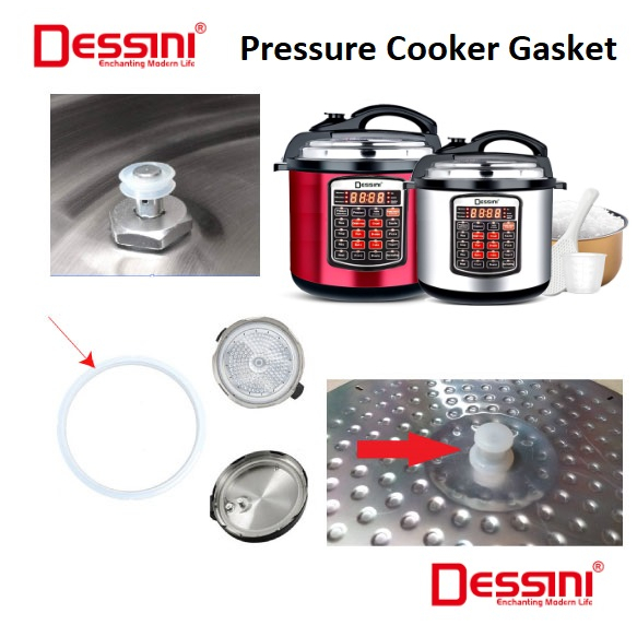 DESSINI 6L 8L Pressure Cooker Rice Cooker Silicone Gasket Seal Belt