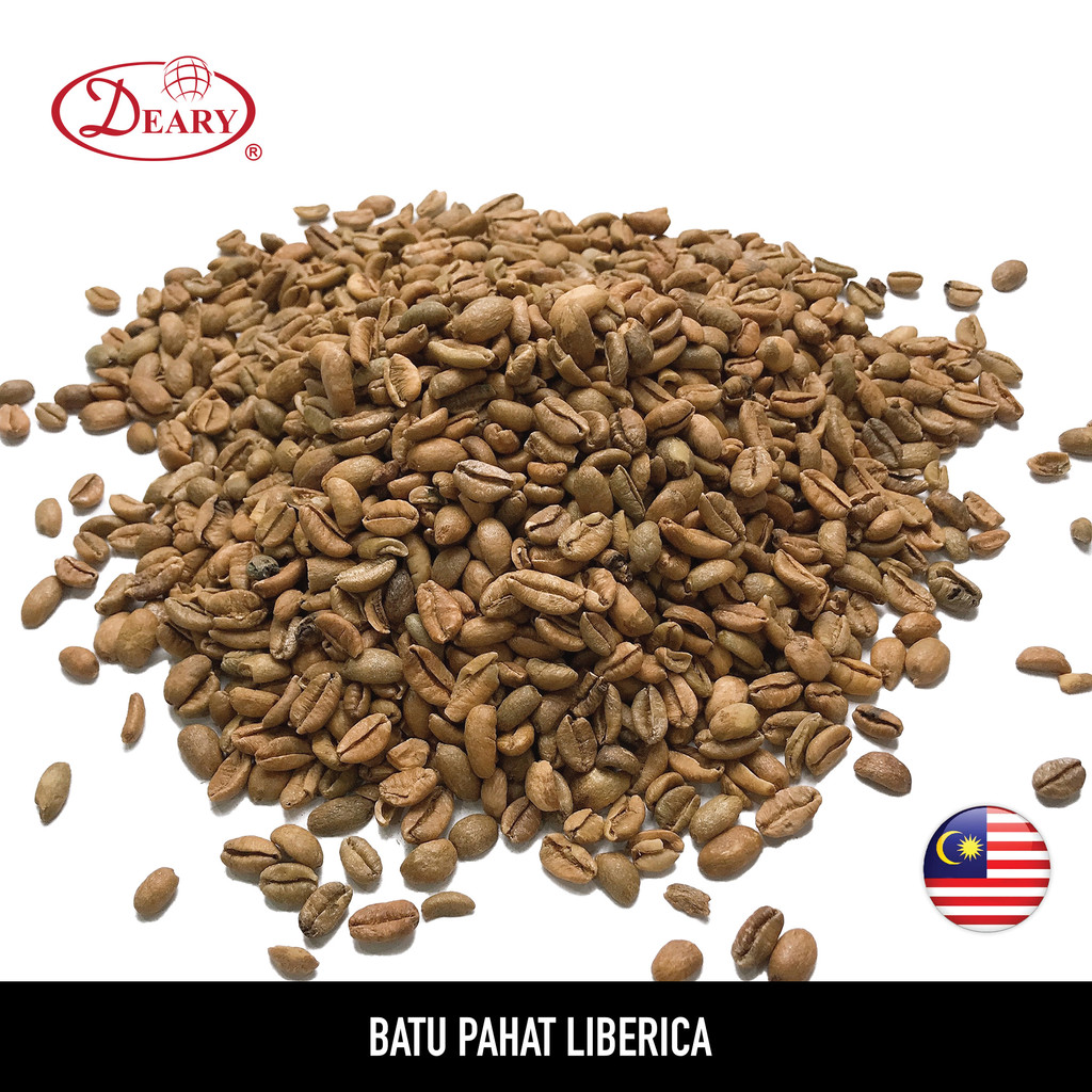 Deary Liberica Batu Pahat Green/Raw/Unroasted Coffee Beans Shopee