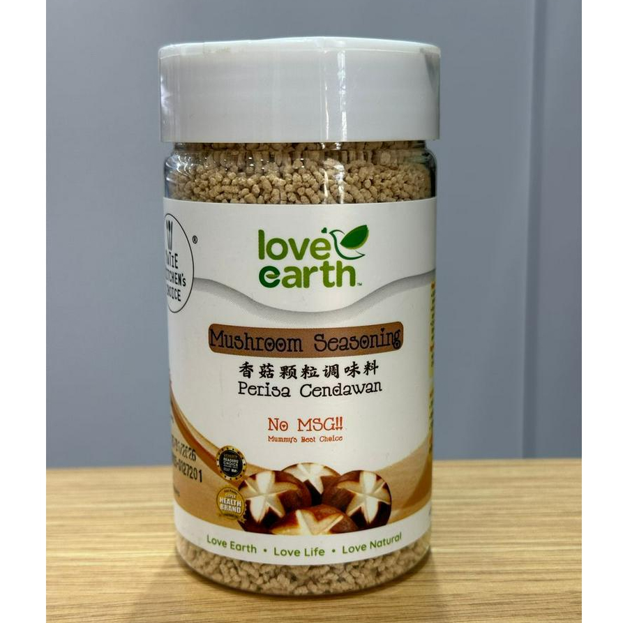 LOVE EARTH MUSHROOM SEASONING (150G) Shopee Malaysia