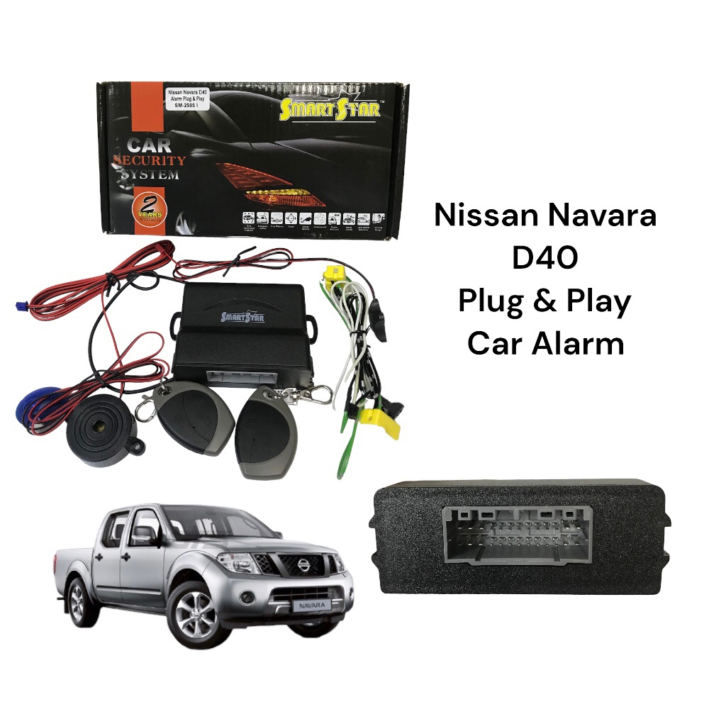 Nissan Navara D40 20082014 Plug & Play Alarm Shopee Malaysia