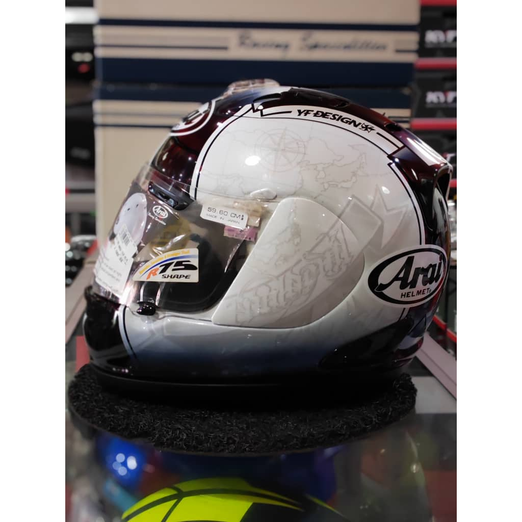 HELMET ARAI RX-7RR5 HARADA TOUR SIZE L 100% ORIGINAL
