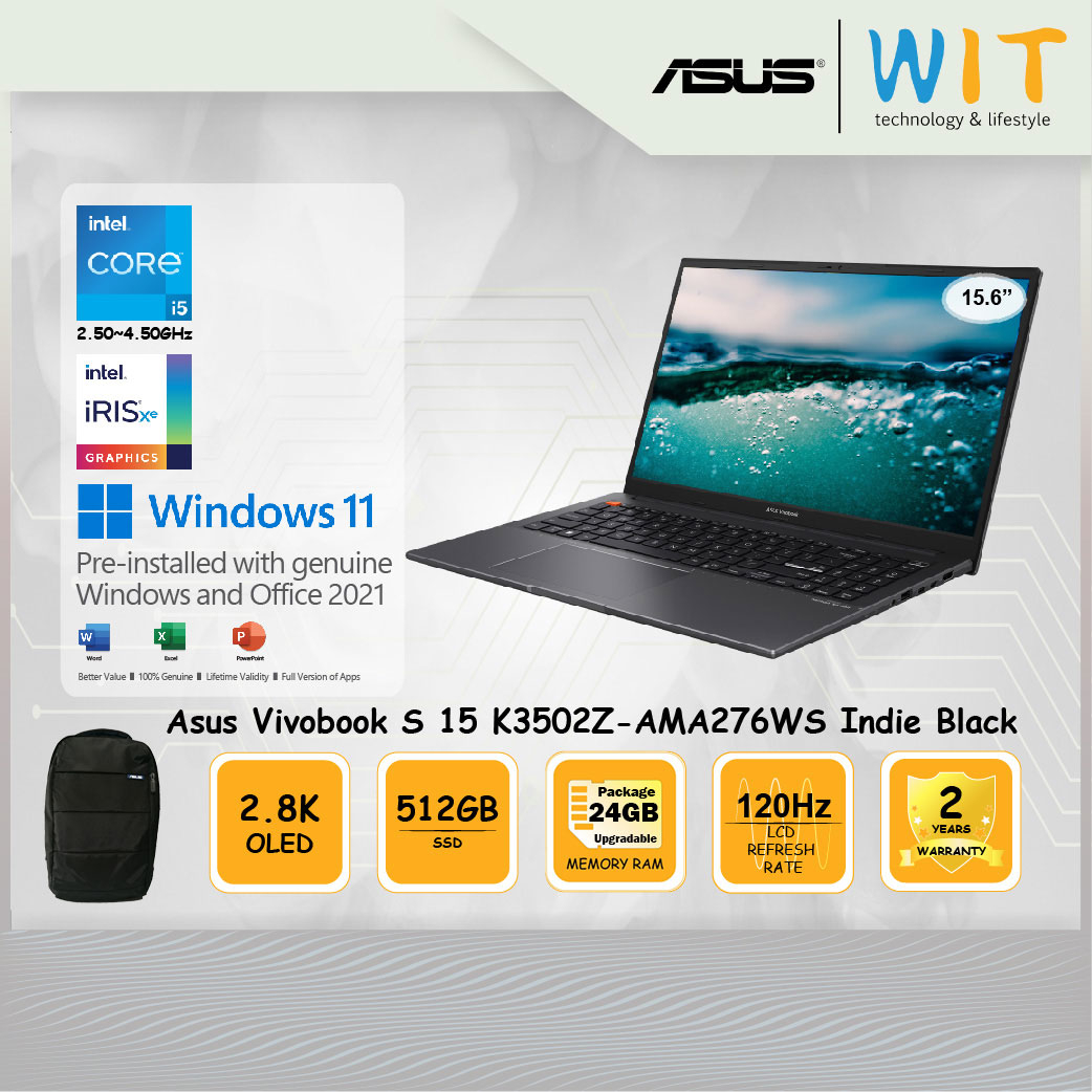 asus vivobook s 15 oled k3502z