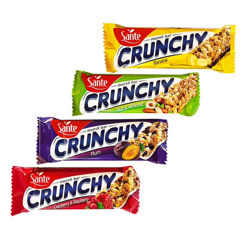 (EXP 12/2023) Sante Crunchy Bar (Nut & Almond) Muesli Bar with