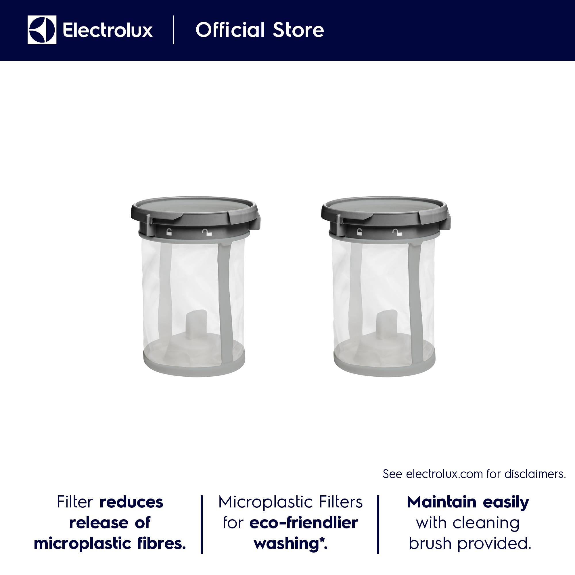 Electrolux Washing Machine Microplastic Filter Kit E4WHCAR1 Shopee