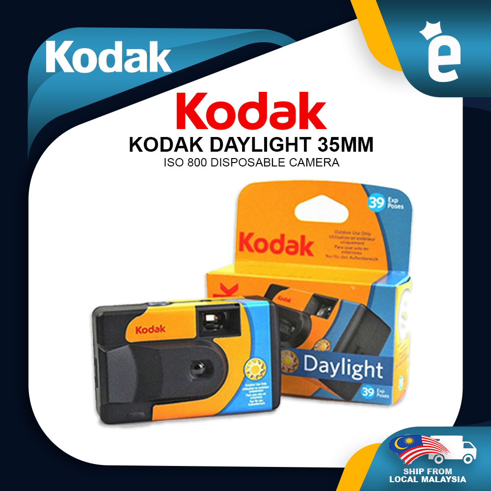 Kodak Daylight 35mm ISO800 Disposable Camera (39 Exposures) Expired