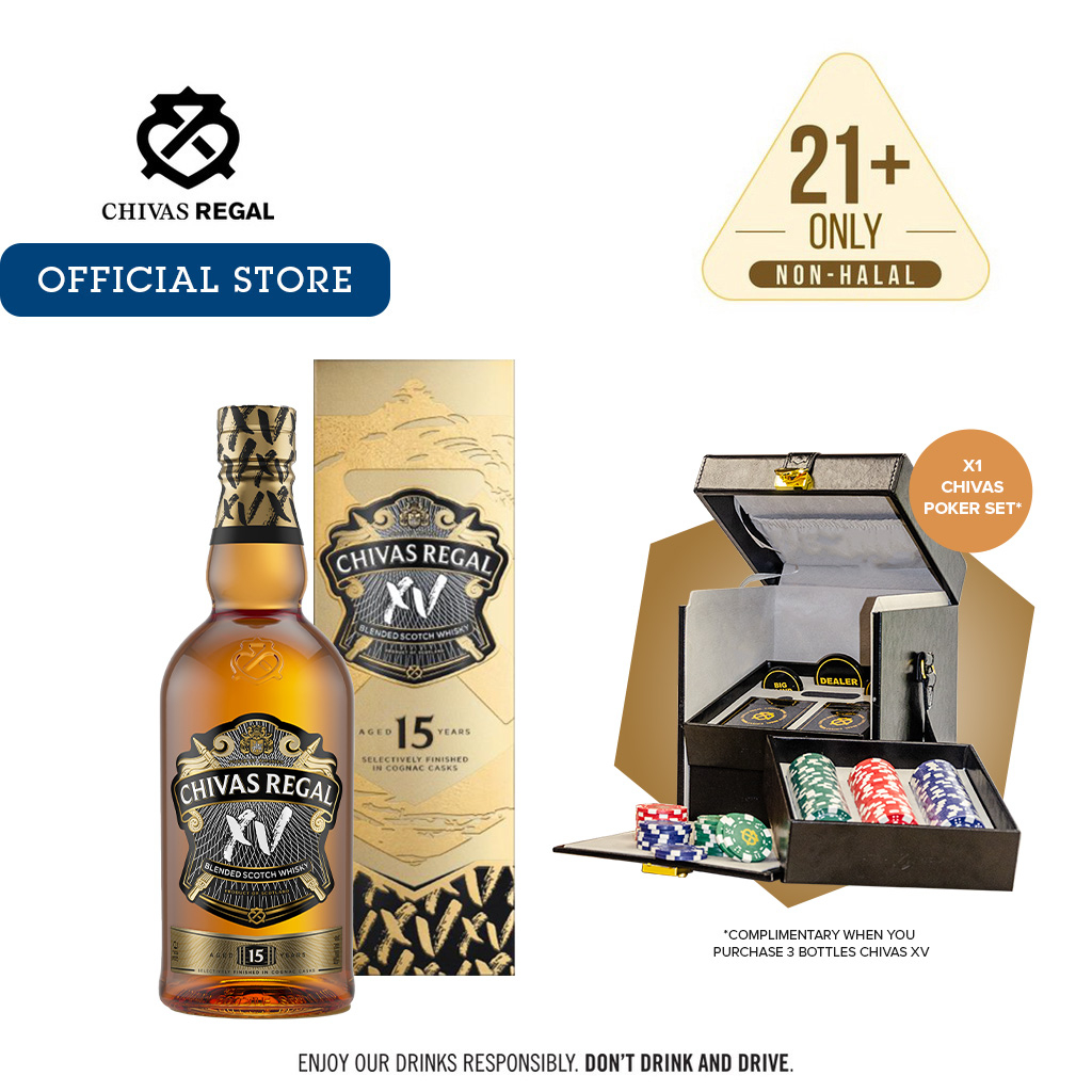 Chivas Regal XV Blended Scotch Whisky 700ml Shopee Malaysia