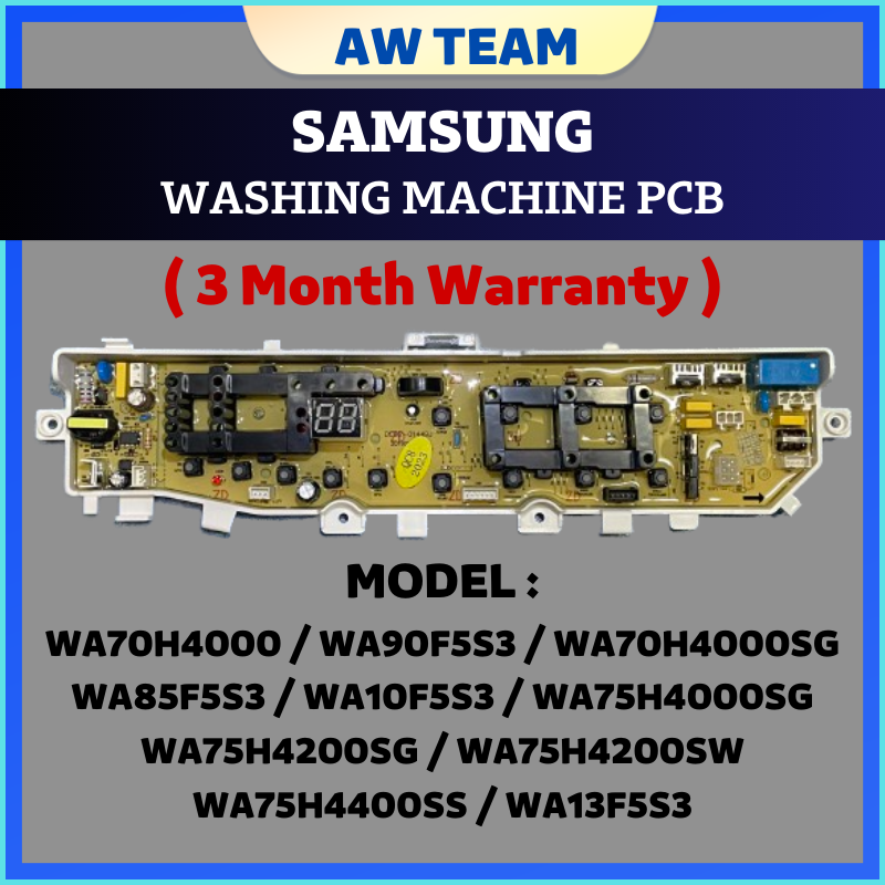 SAMSUNG Washing Machine PCB Board WA70H4000 WA70H4000SG WA85F5S3