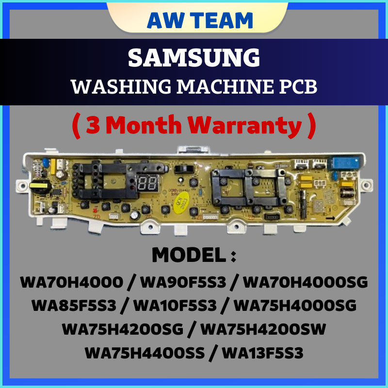 SAMSUNG Washing Machine PCB Board WA70H4000 WA70H4000SG WA85F5S3 ...