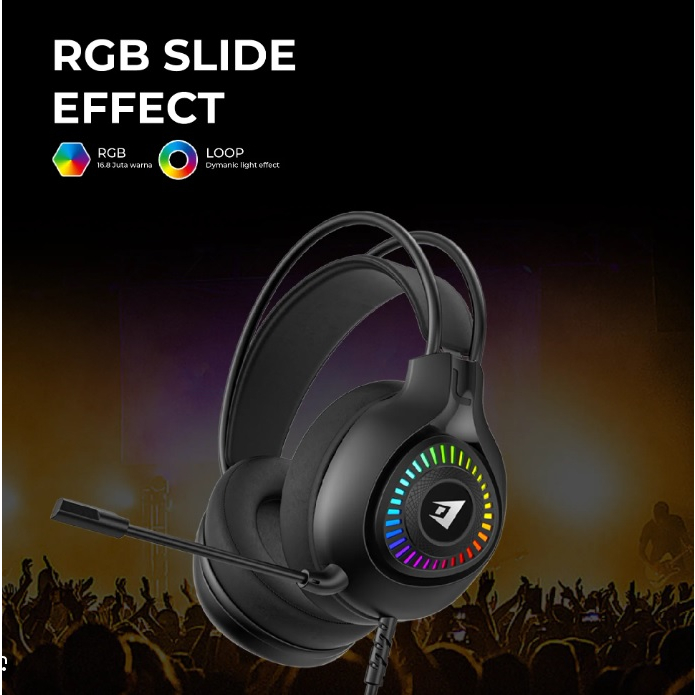 JERTECH HG01 Scout Wired RGB Gaming Headset Shopee Malaysia