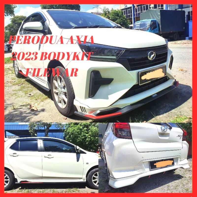 Perodua Axia 2023 Bodykit Filewar Spoiler Rs Filewar Oem Standard ...