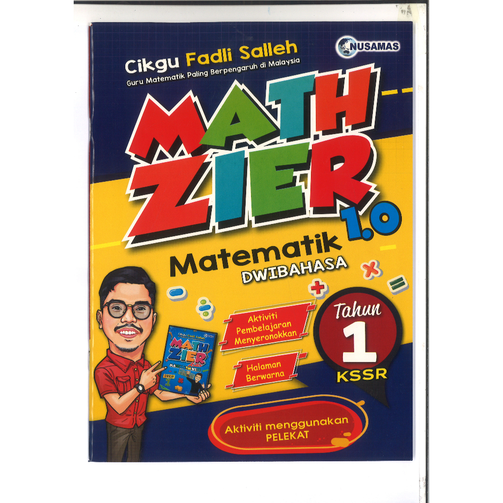 MATH ZIER MATEMATIK 1.0 MATEMATIK DWIBAHASA TAHUN 1 | Shopee Malaysia