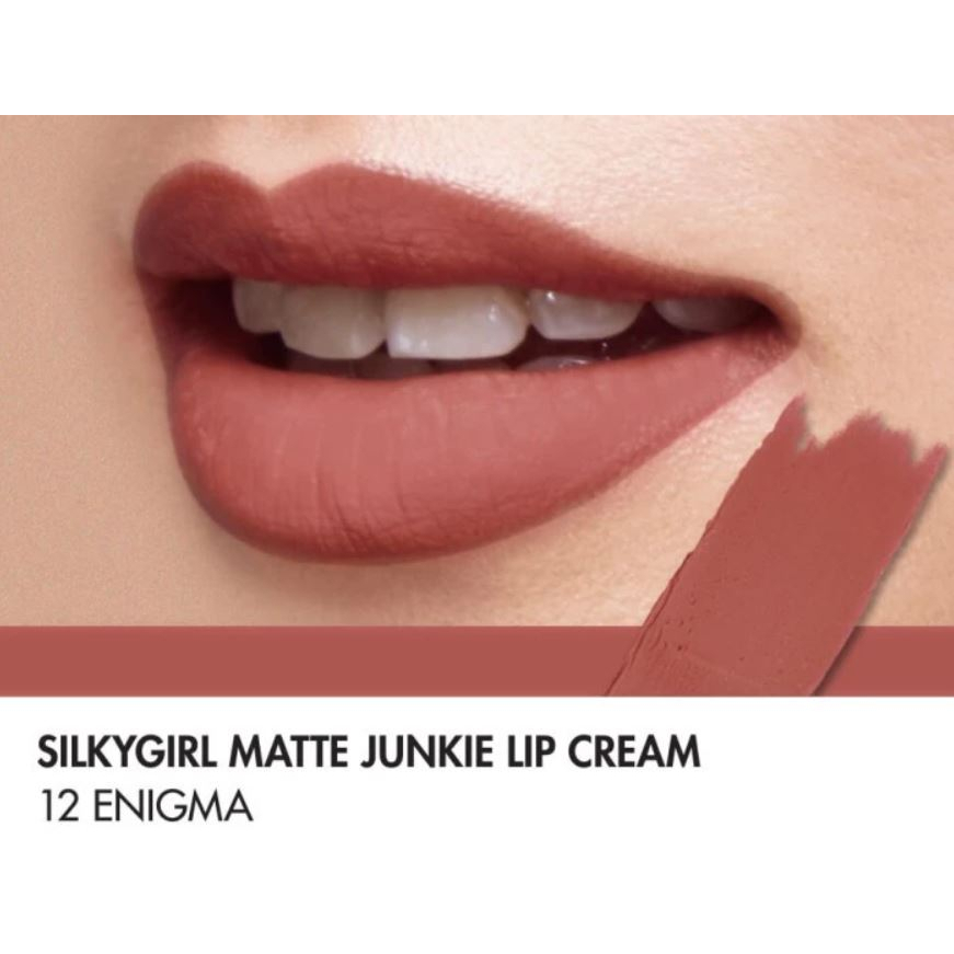 Silkygirl Matte Junkie Lip Gloss Code 12 (Enigma) Shopee Malaysia