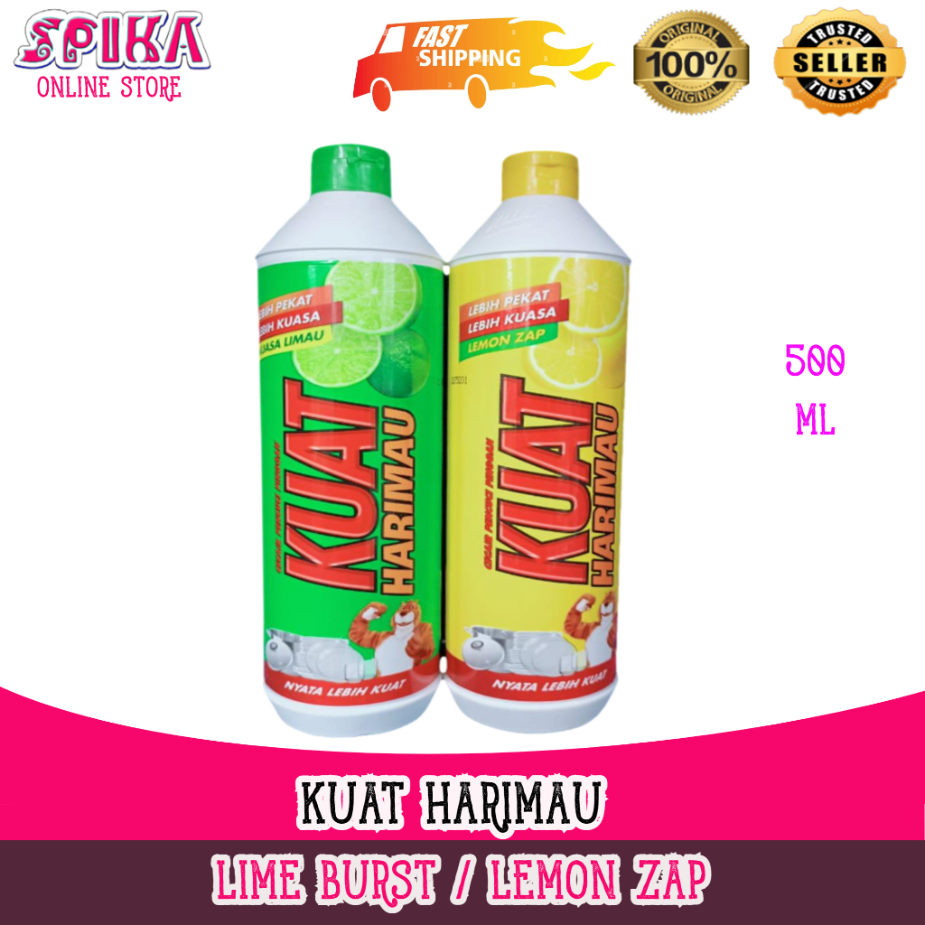 Kuat Harimau Dishwashing Liquid 500ml Shopee Malaysia