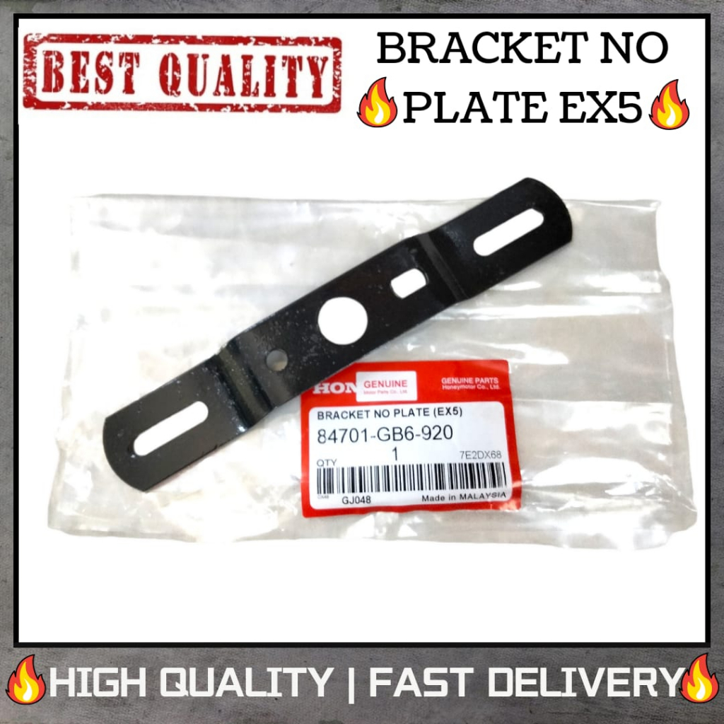NUMBER PLATE BRACKET EX5 EX5 DREAM NO PLATE BRACKET NOMBOR PLATE BREKET