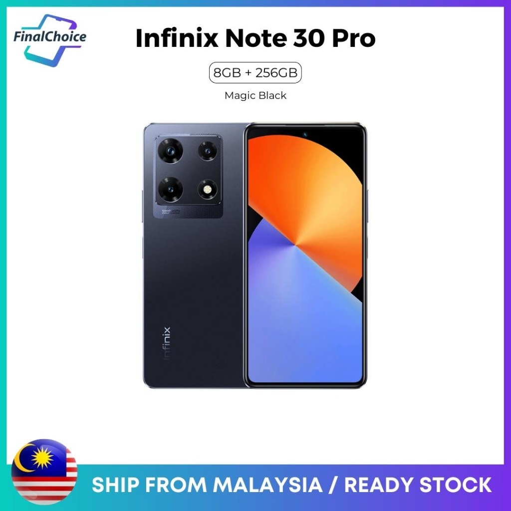 Infinix Note 30 4G LTE/X6833B / Note 30 Pro 4G LTE/X678B (8GB+256GB ...