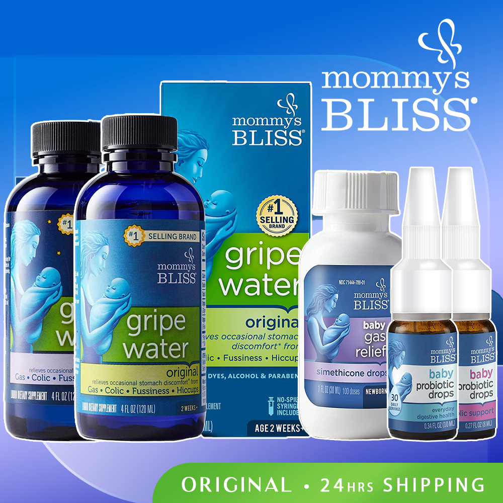 Mommy's Bliss Gripe Water /Night Time Gel / Gripe Water / Drops Gas Relief / Probiotics / Eczema