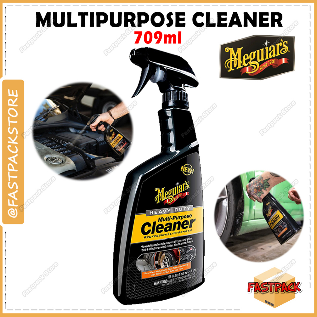 MEGUIAR'S Heavy Duty MultiPurpose Cleaner Spray Vinyl Rubber Plastic