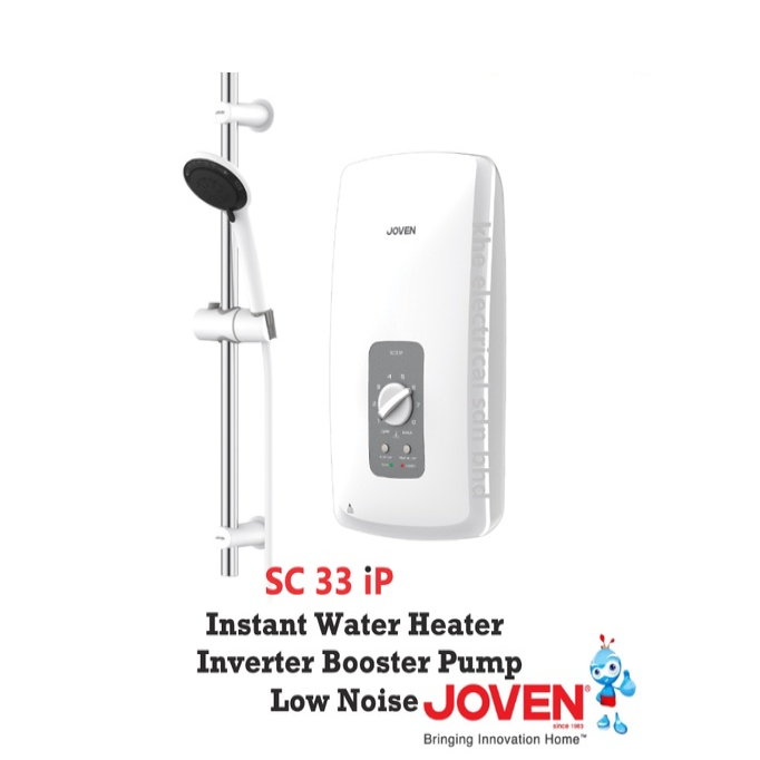 Joven SC33iP Instant Water Heater Inverter Booster Pump (white