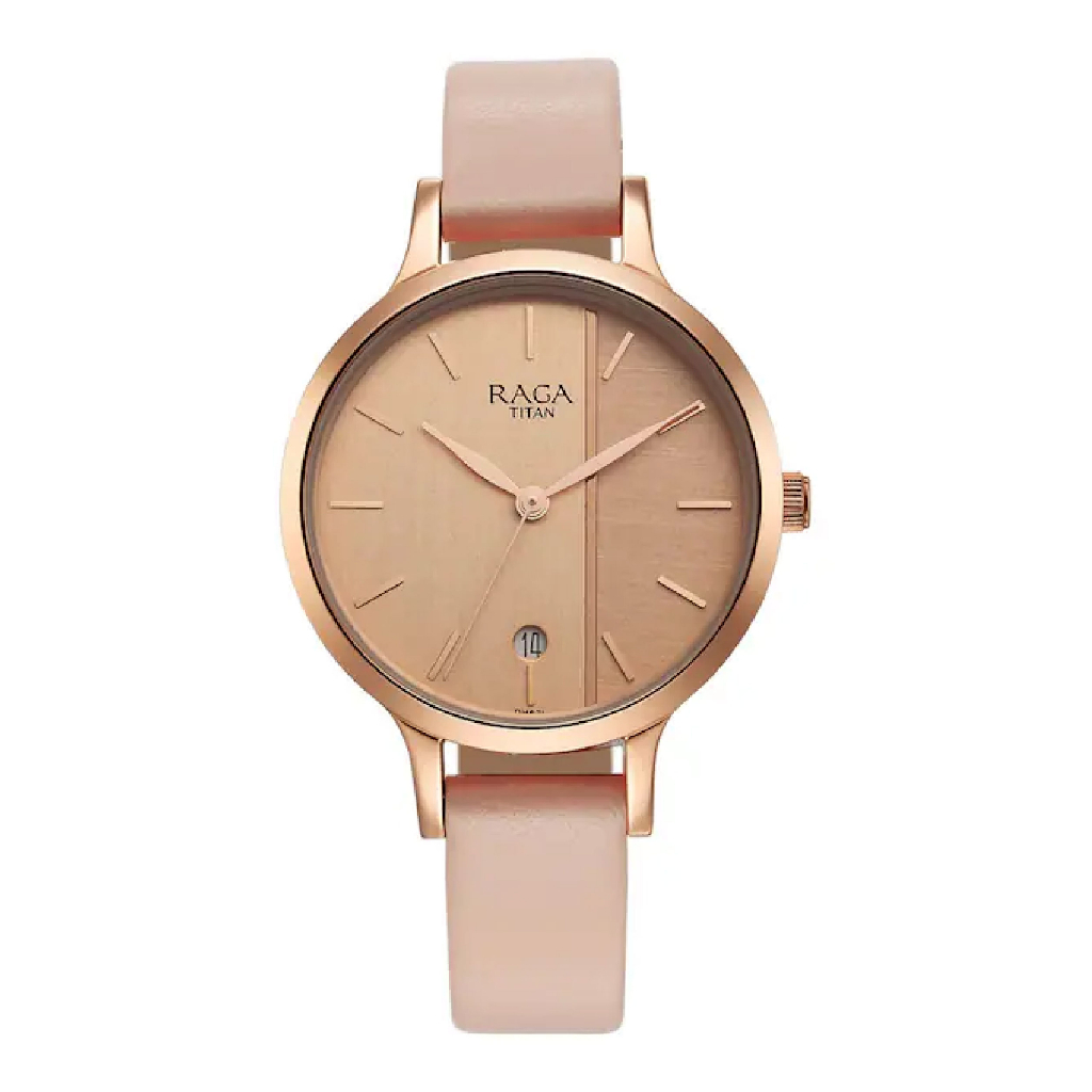 Titan raga viva rose on sale gold