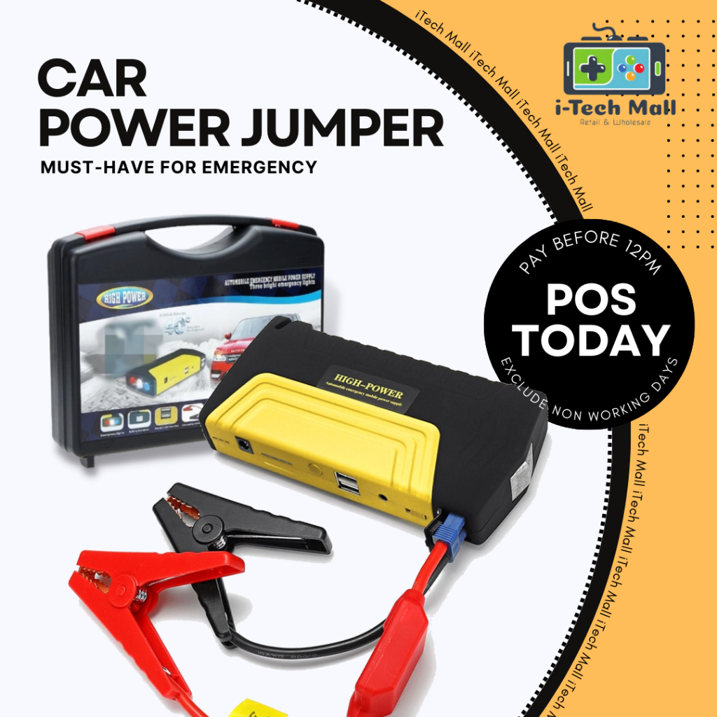 Jumper Powerbank Car Jumper Power Bank Emergency Jump Start Kereta