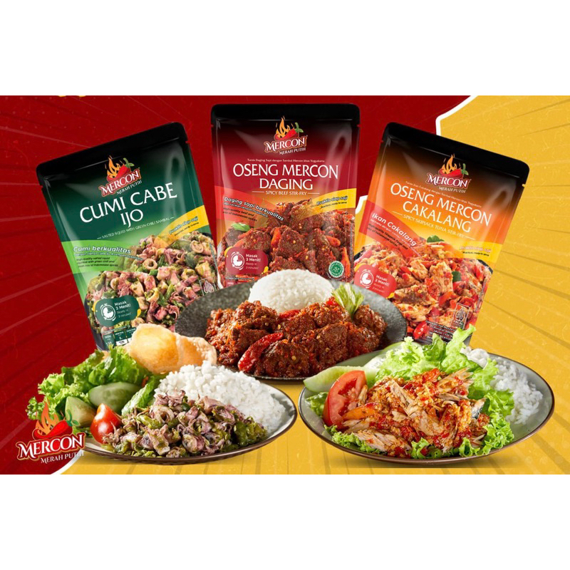 READY STOCK OSENG MERCON DAGING🌶️ // CUMI CABE IJO // OSENG MERCON ...
