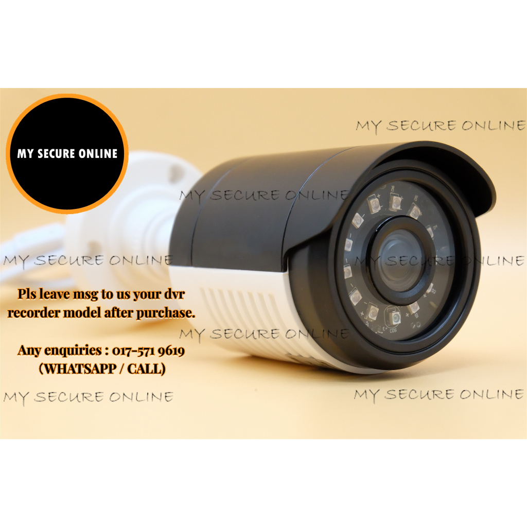 HIKVISION / DAHUA / UNV / HONEYWELL CCTV 2MP / 5MP Bullet Camera AHD