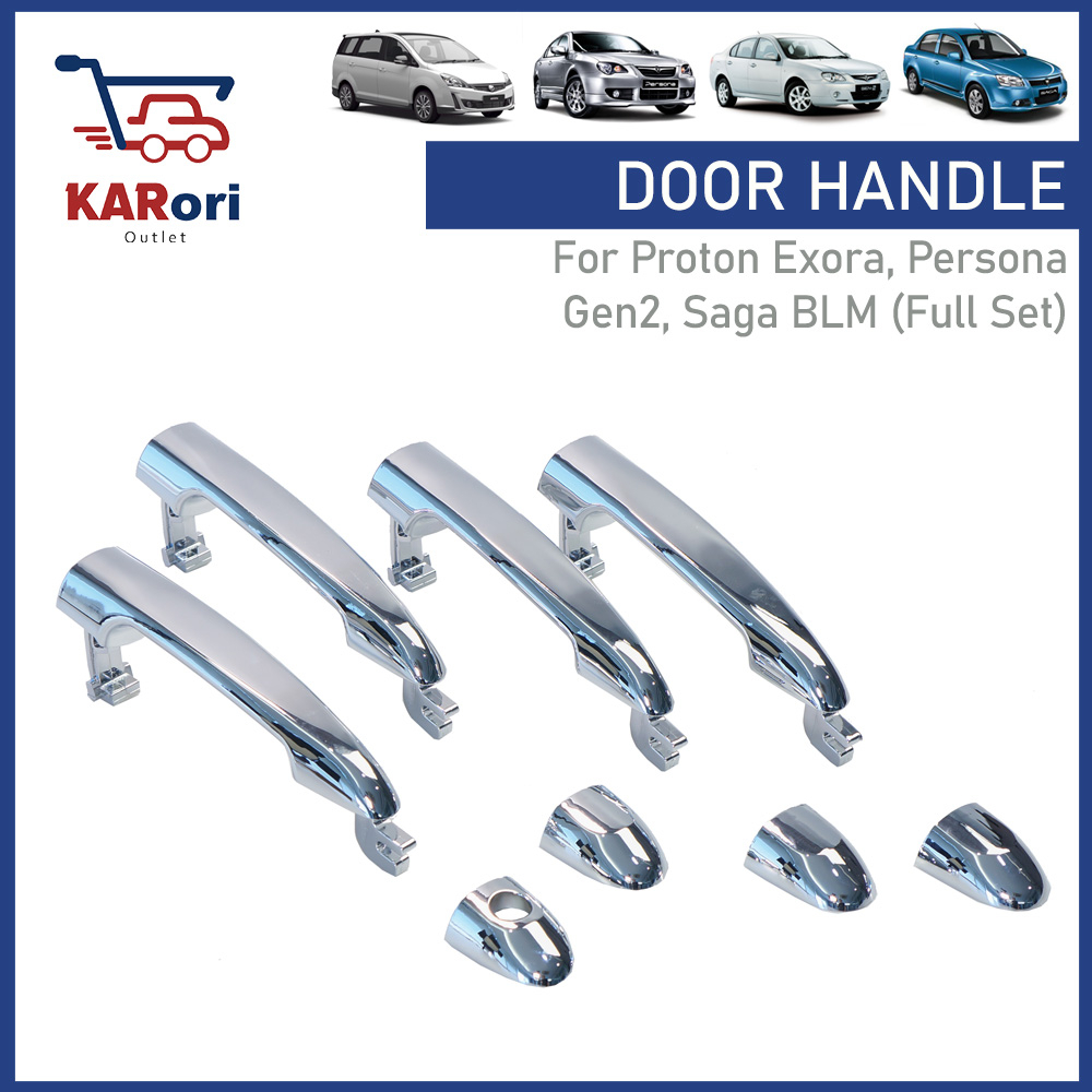 GEN 2 DOOR HANDLE / SAGA BLM DOOR HANDEL / DOOR HANDLE FOR EXORA/PERSONA/GEN2/ SAGA BLM (CHROME