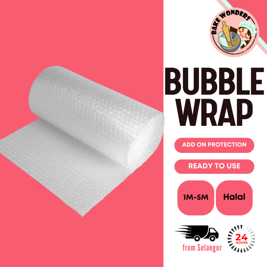 Bubblewrap/ 1 Meter Bubblewrap/ 5 Meter Bubble Wrap Protection/ Parcel