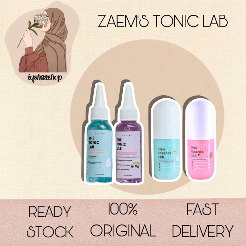 ZAEM’S THE TONIC LAB HAIR ESSENCE READYSTOCK 100 ORIGINAL HQ