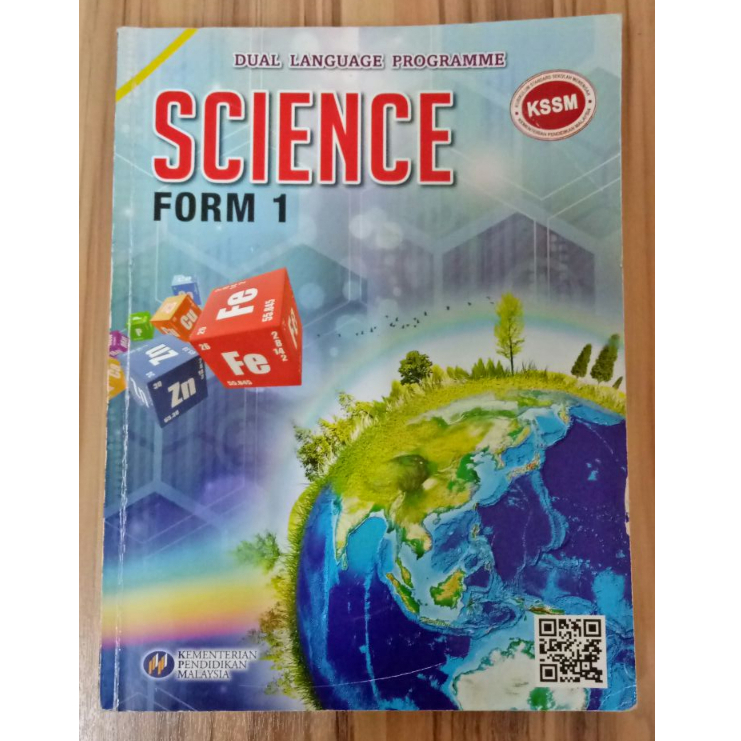 SCIENCE KSSM FORM 1 TEXTBOOK | Shopee Malaysia