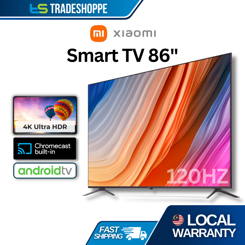 Xiaomi TV Max 86" | 85" Smart LED 4K Android TV 144Hz UHD HDR High ...
