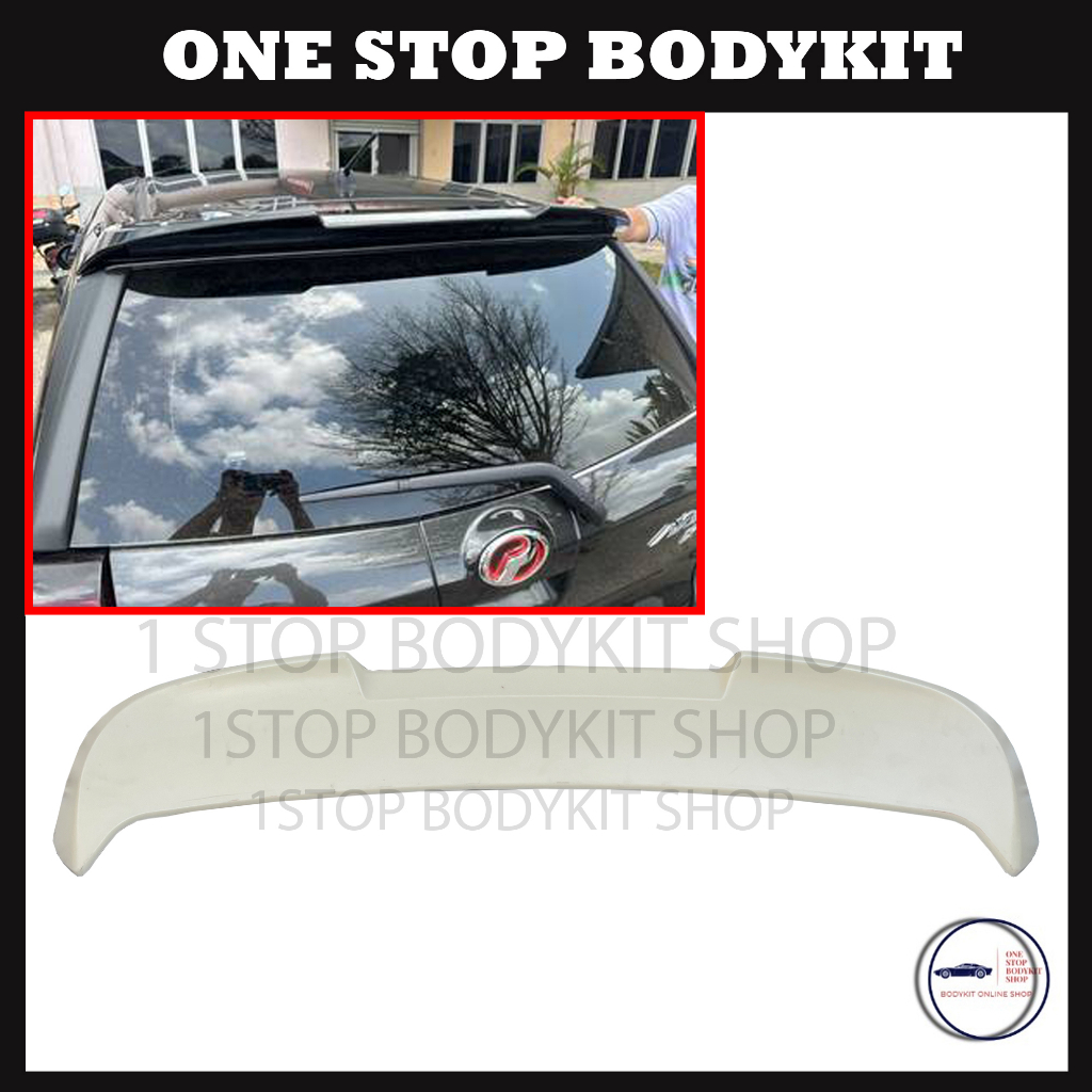 Perodua Axia Psm Style Spoiler Rear Trunk Spoiler Ducktail Abs