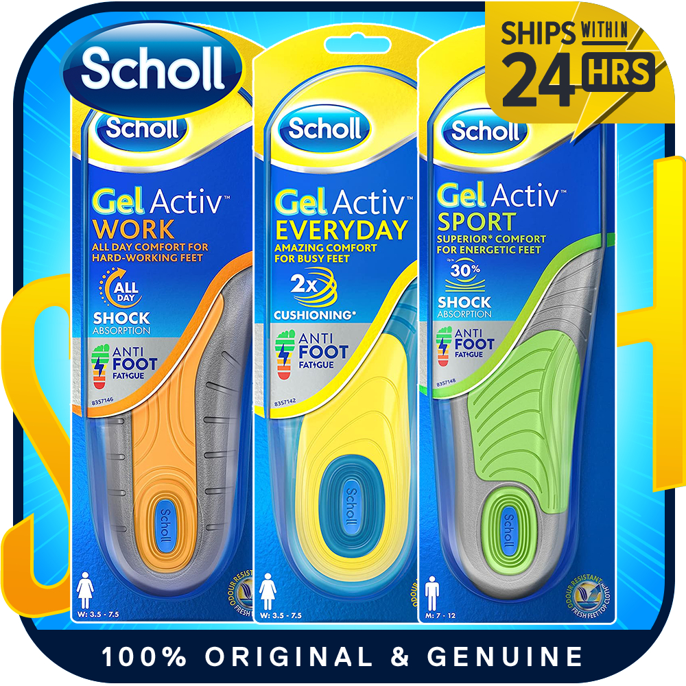 Scholl Gel Activ All Day Comfort Flats 1 pair