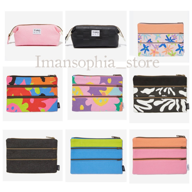 TYPO/COTTON ON Pencil Case/Pouch Shopee Malaysia