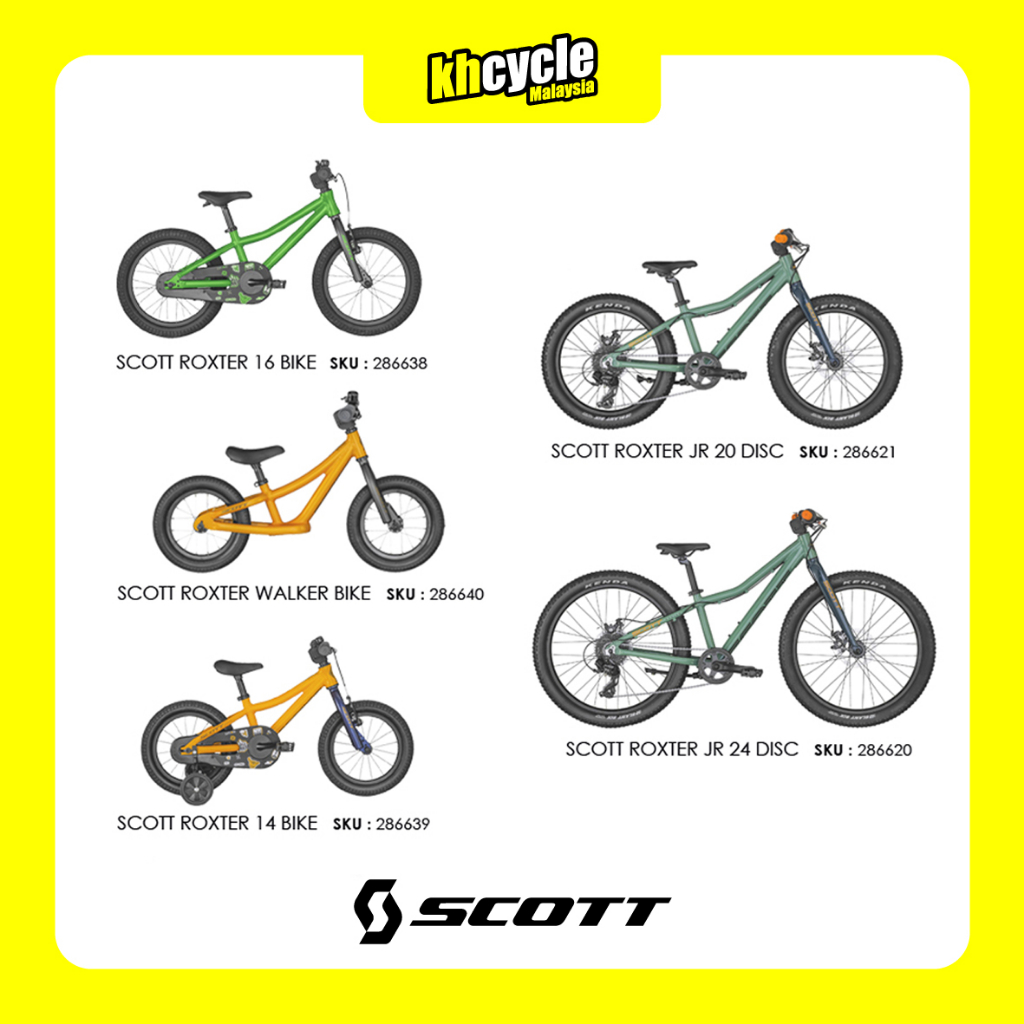 Scott roxter 2024 16 bike