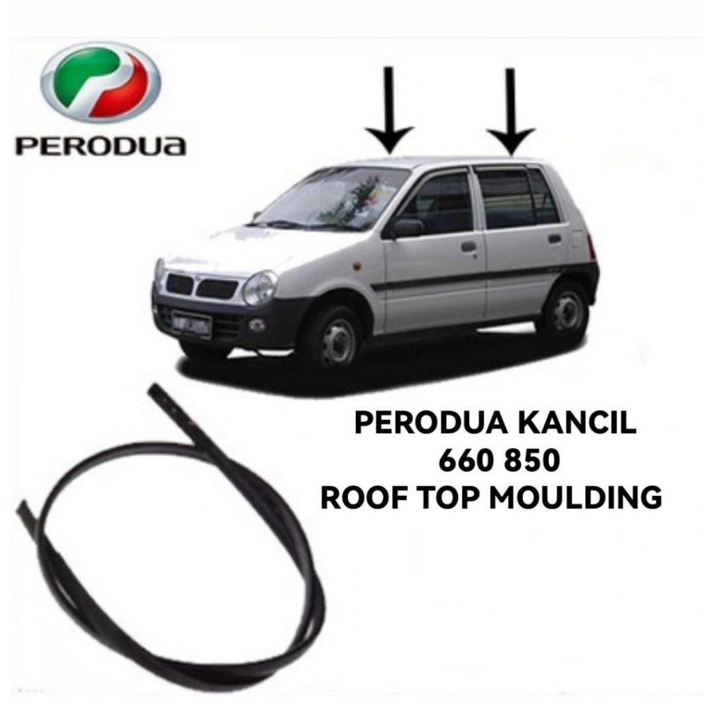 Perodua Kancil Top Roof Lining Moulding Molding Getah Bumbung Shopee Malaysia