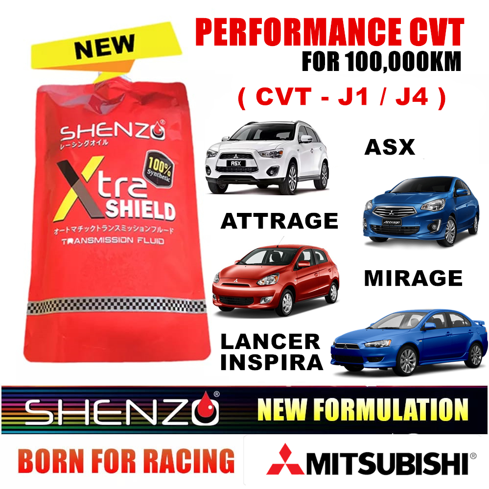 ATF CVT J1 J4 Fluid Mit Lancer High Temp Proton Inspira Mirage Attrage ...