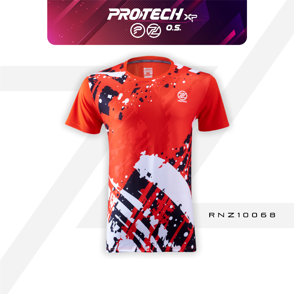 Protech Badminton Dry Fit Tournamnet T Shirt Rnz10068 Shopee Malaysia